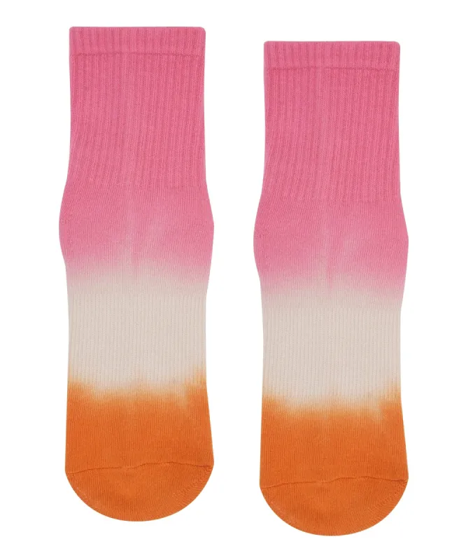 Crew Non Slip Grip Socks - Tropical Ombré sold by MoveActive