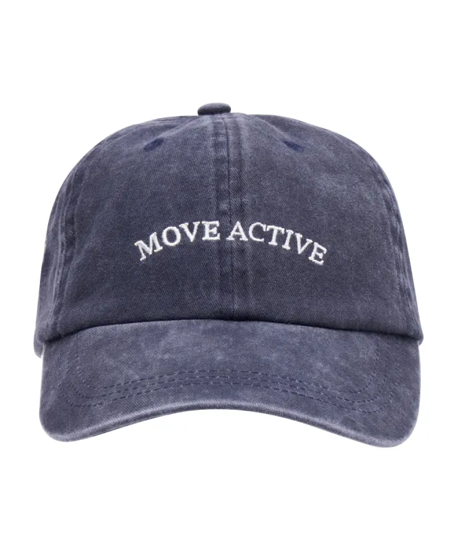 Embroidered Cap - Stonewash Denim sold by MoveActive