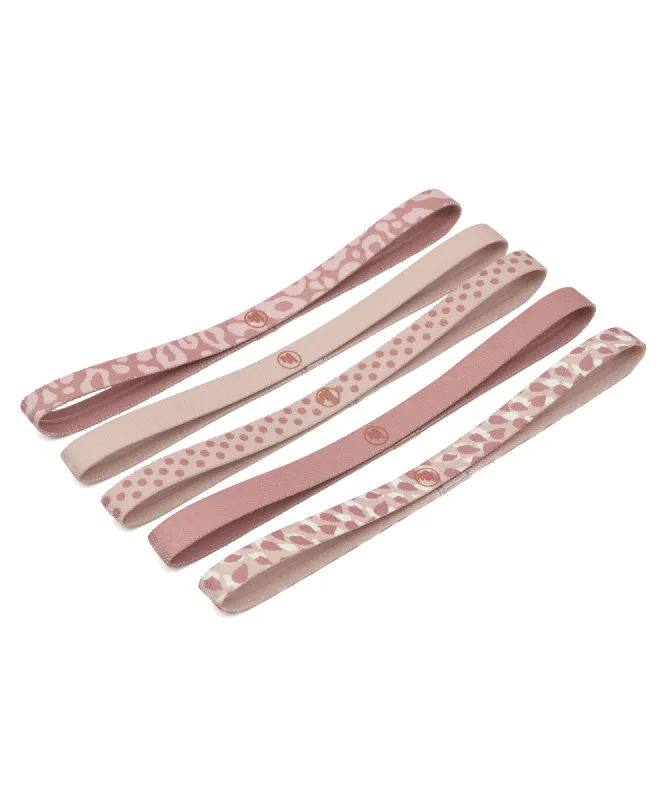 5-Pack Headbands - Neutral sold by MoveActive