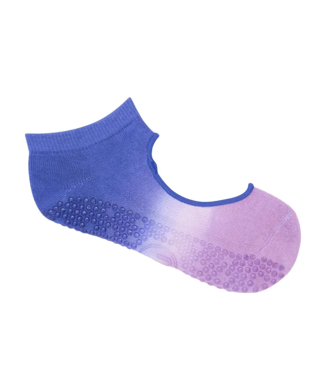 Slide On Non Slip Grip Socks - Orchid Impression sold by MoveActive