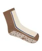 Crew Non Slip Grip Socks - Fluid Bark Brown sold by MoveActive