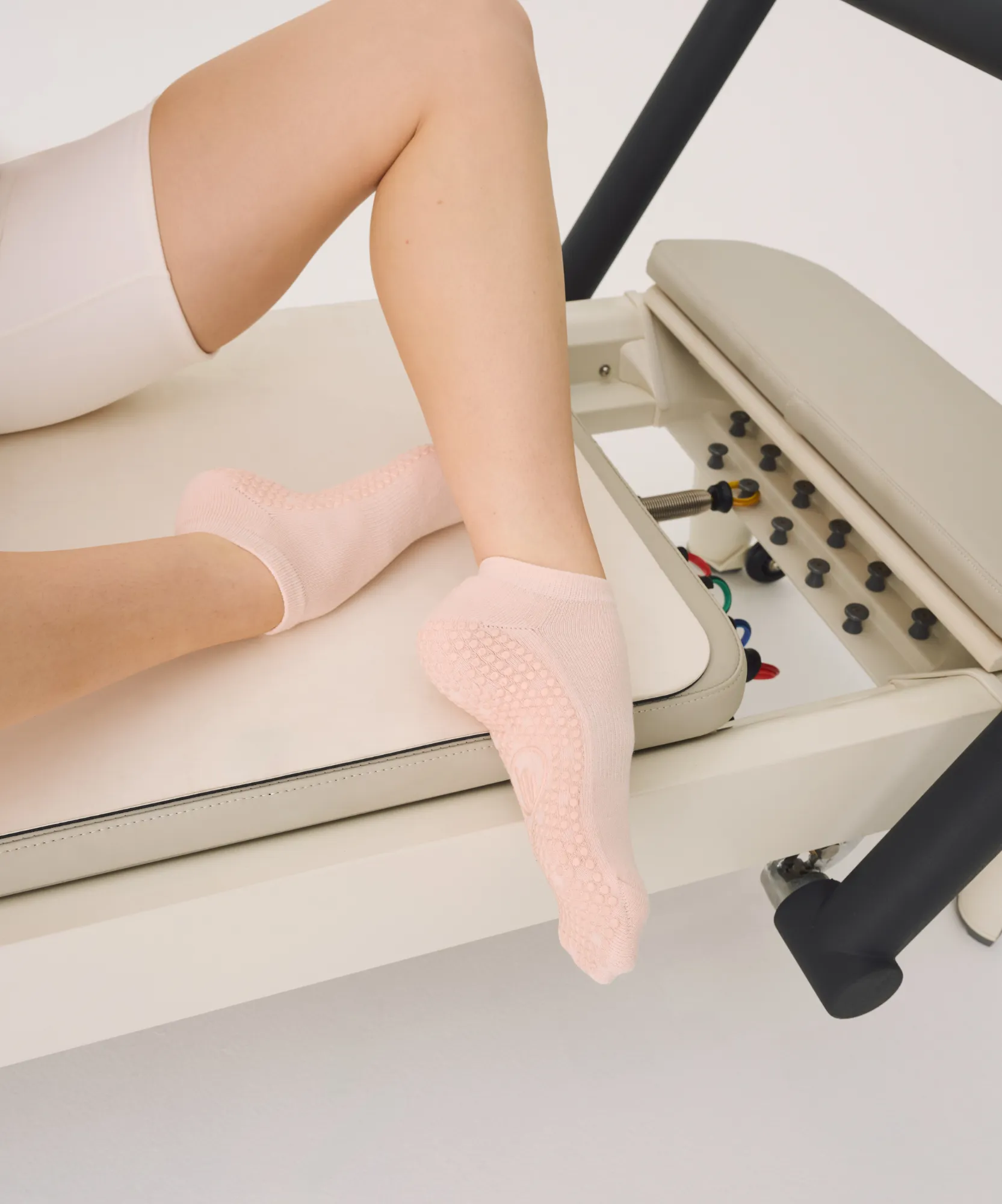 Classic Low Rise Grip Socks - Soft Pink sold by MoveActive