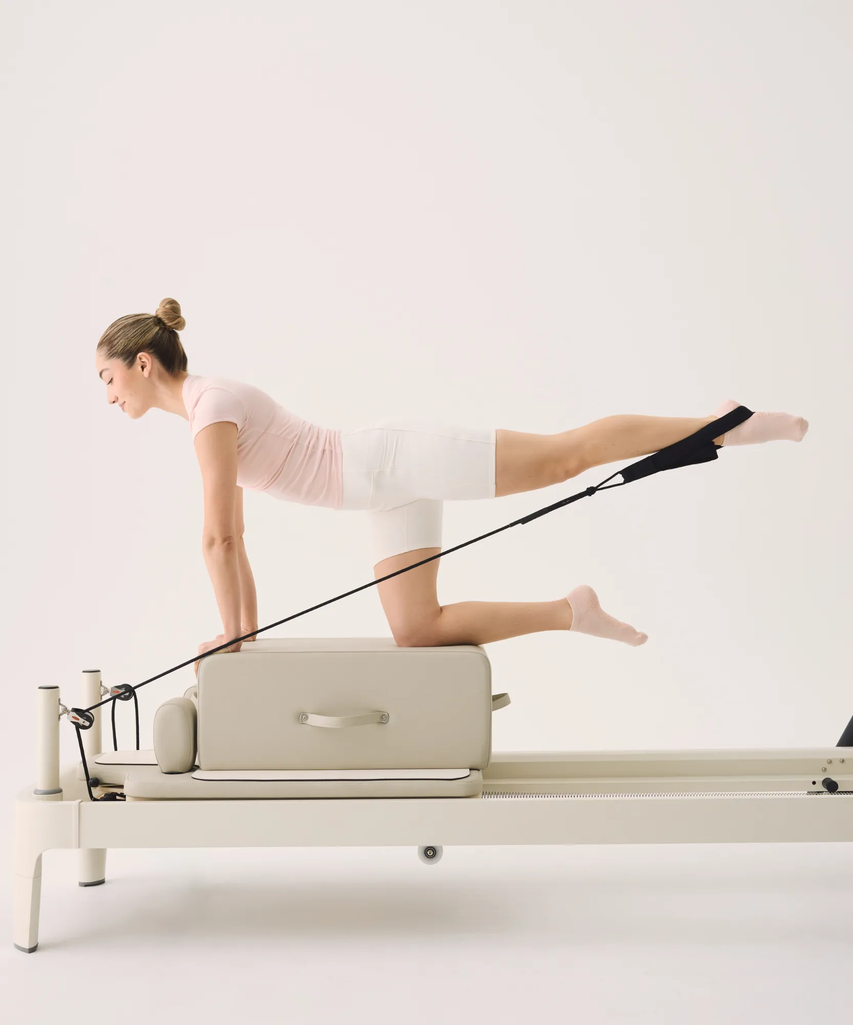 Classic Low Rise Grip Socks - Soft Pink sold by MoveActive product image thumbnail 3