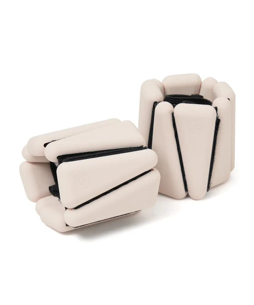 Wrist Weights - Blush .5kg sold by MoveActive