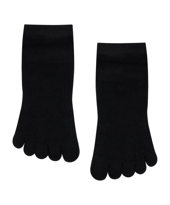 Toe Non Slip Grip Socks - Black sold by MoveActive