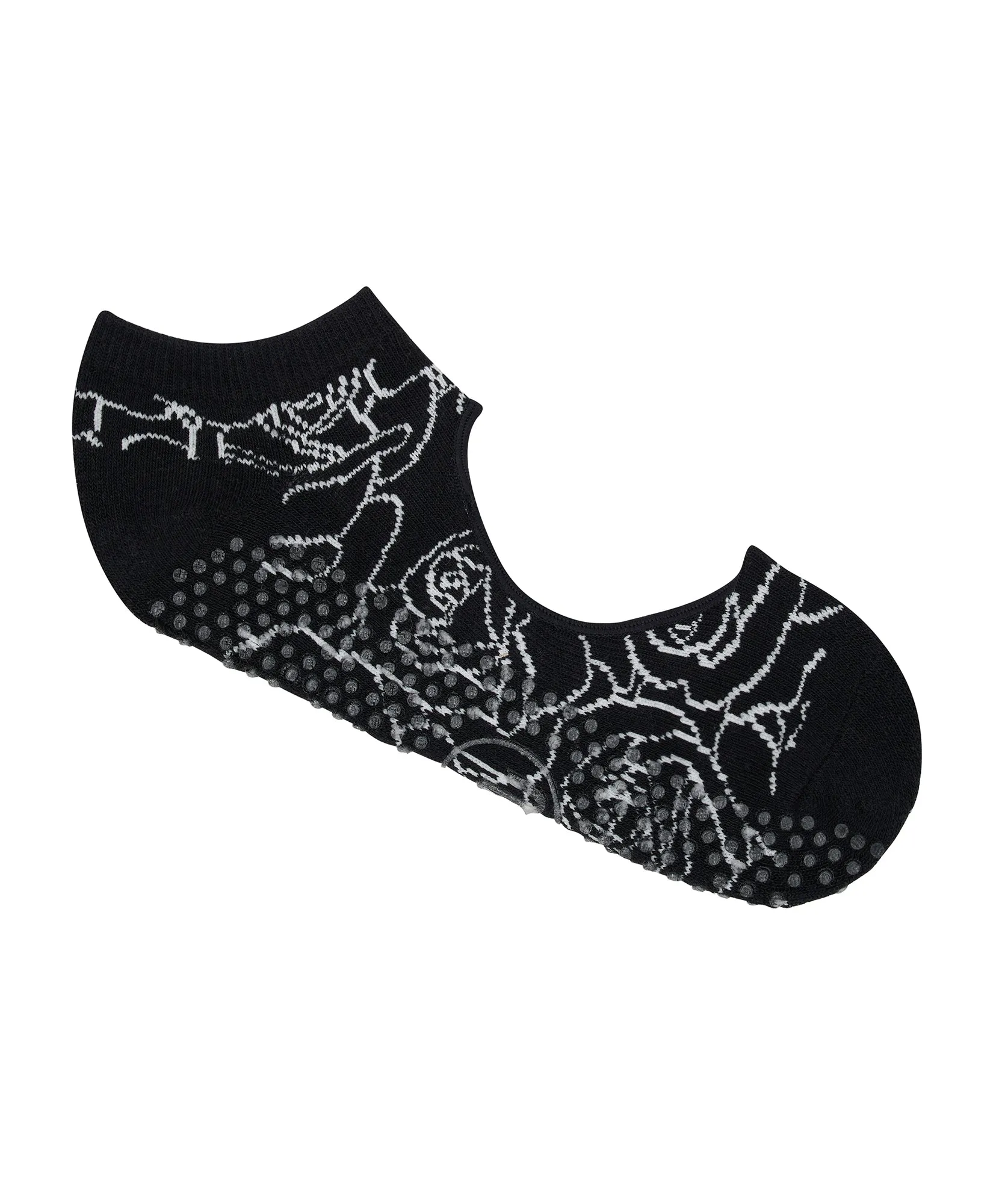 Slide On Grip Socks - Rose Garden sold by MoveActive