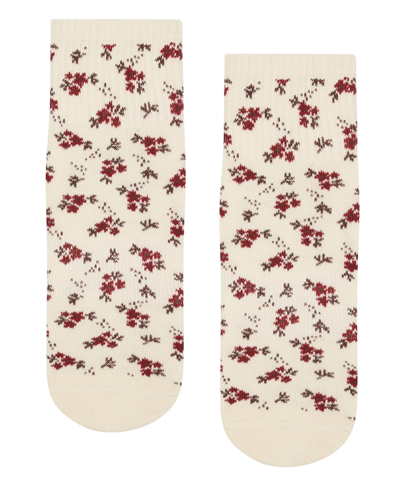 Quarter Crew Non Slip Grip Socks - Ditsy Floral sold by MoveActive