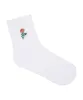 Crew Non Slip Grip Socks - Vintage Rose White sold by MoveActive