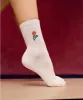 Crew Non Slip Grip Socks - Vintage Rose White sold by MoveActive