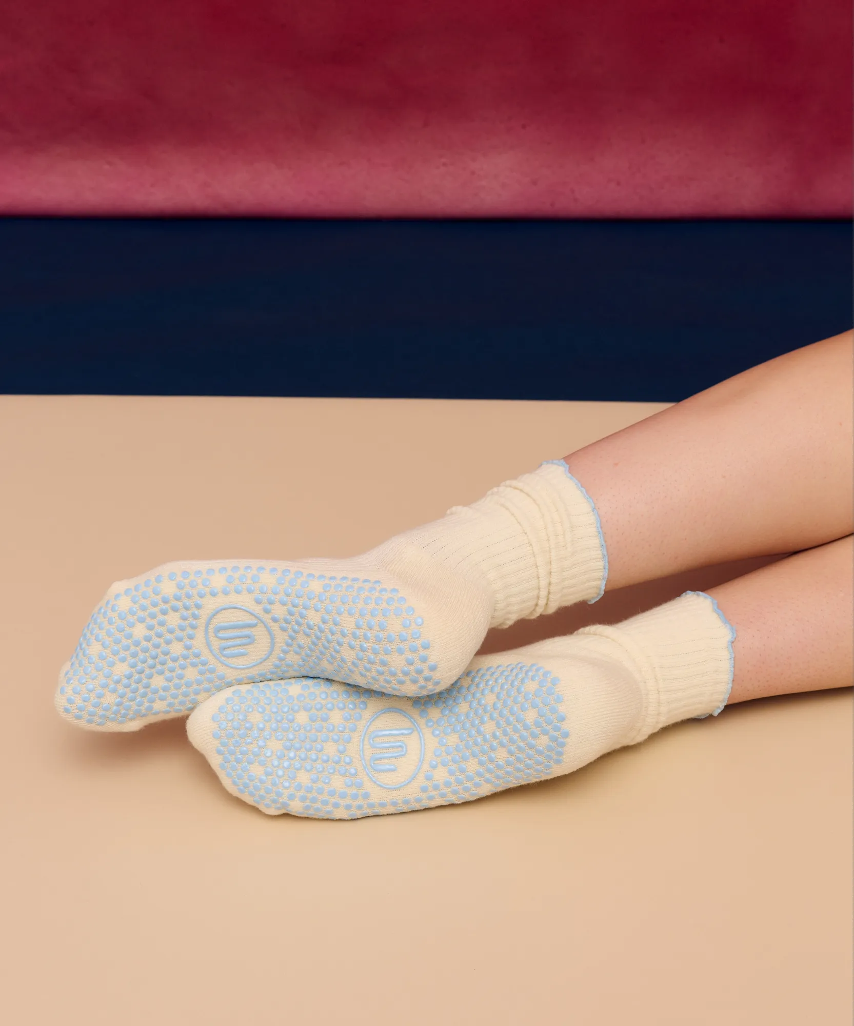 Crew Grip Socks - Vintage Ivory sold by MoveActive product image thumbnail 2