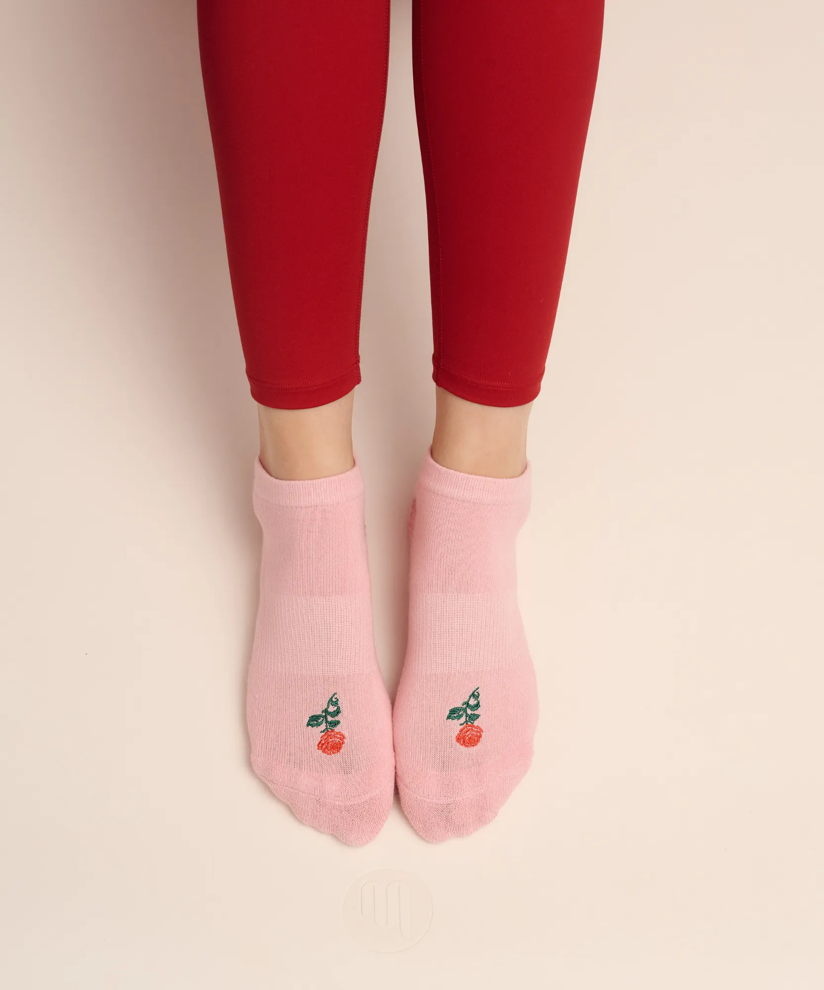 Low Rise Grip Socks - Vintage Rose sold by MoveActive product image thumbnail 2