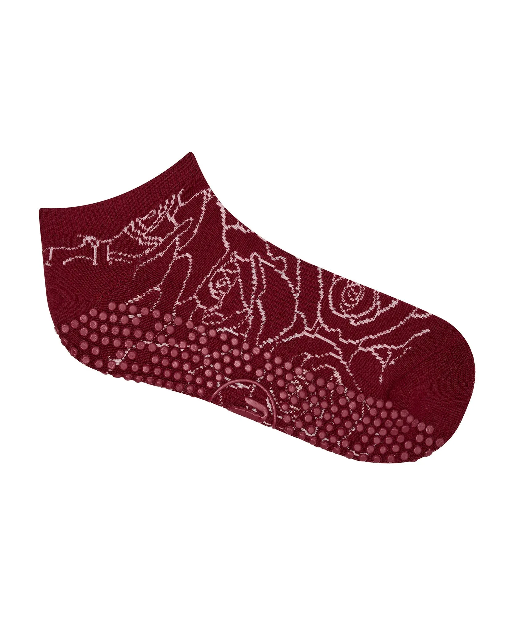 Low Rise Grip Socks - Rose Garden sold by MoveActive product image thumbnail 4