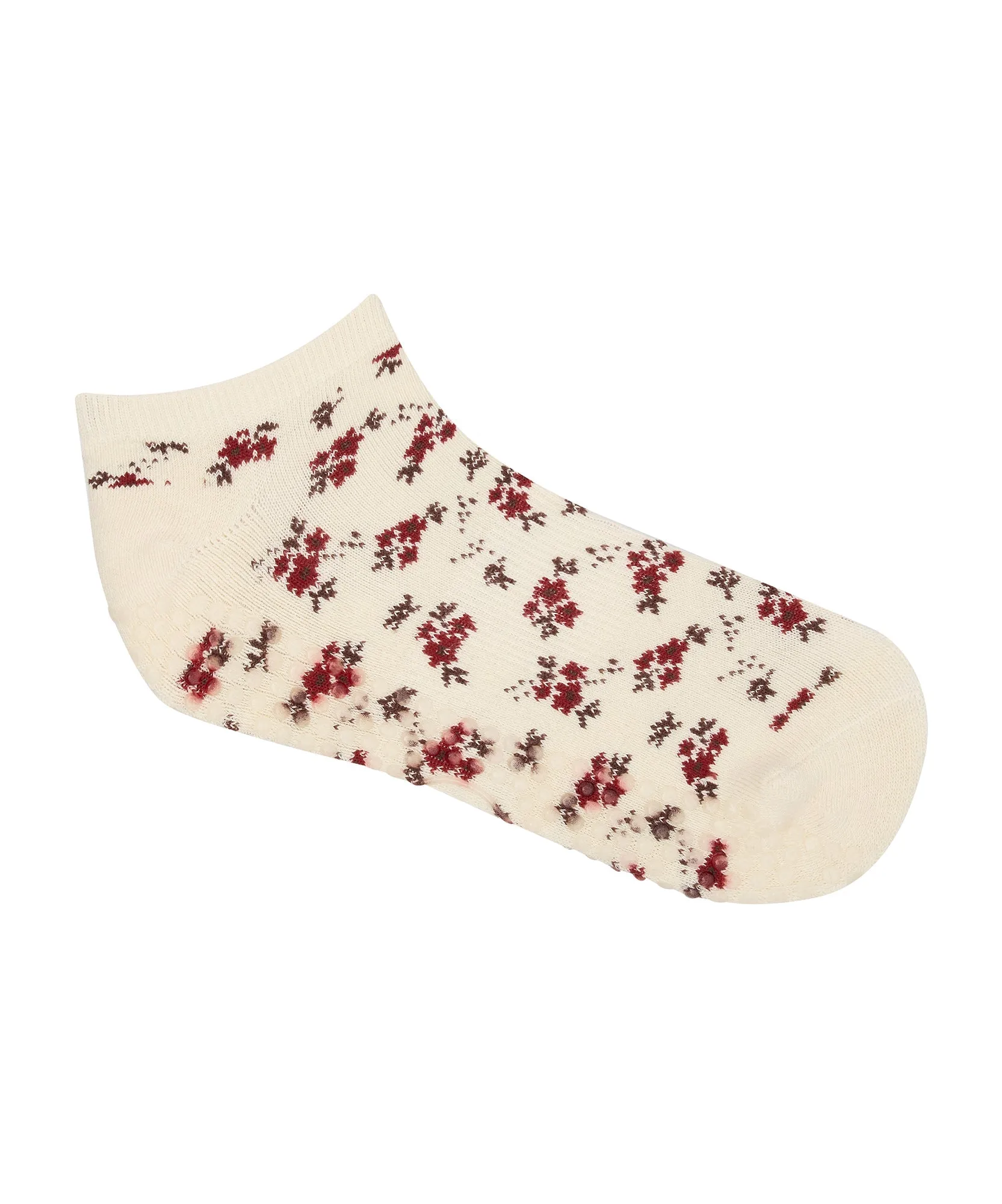 Classic Low Rise Grip Socks - Ditsy Floral sold by MoveActive product image thumbnail 4