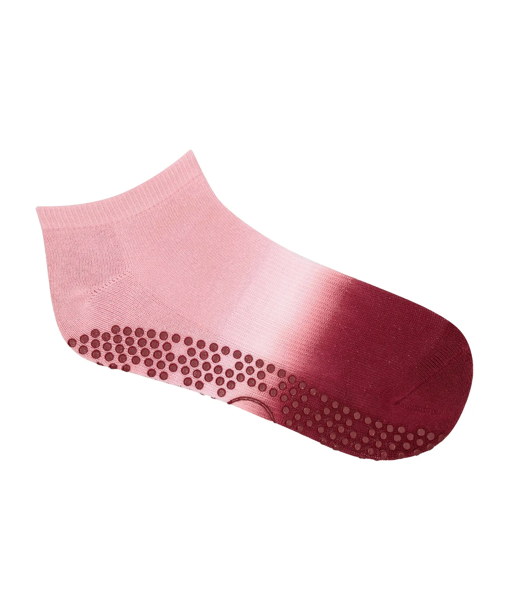 Classic Low Rise Grip Socks - Berry Kiss sold by MoveActive product image thumbnail 3