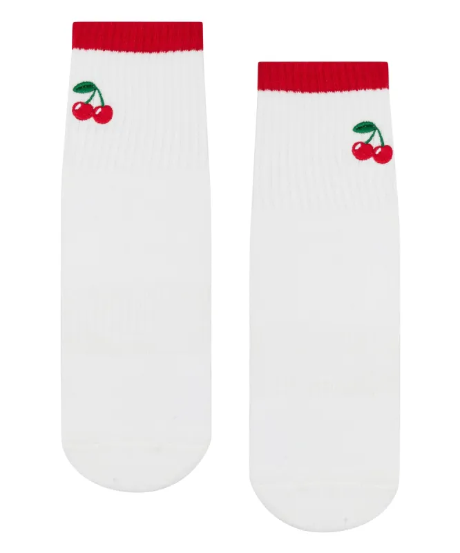 Crew Non Slip Grip Socks - Sweet Cherry sold by MoveActive