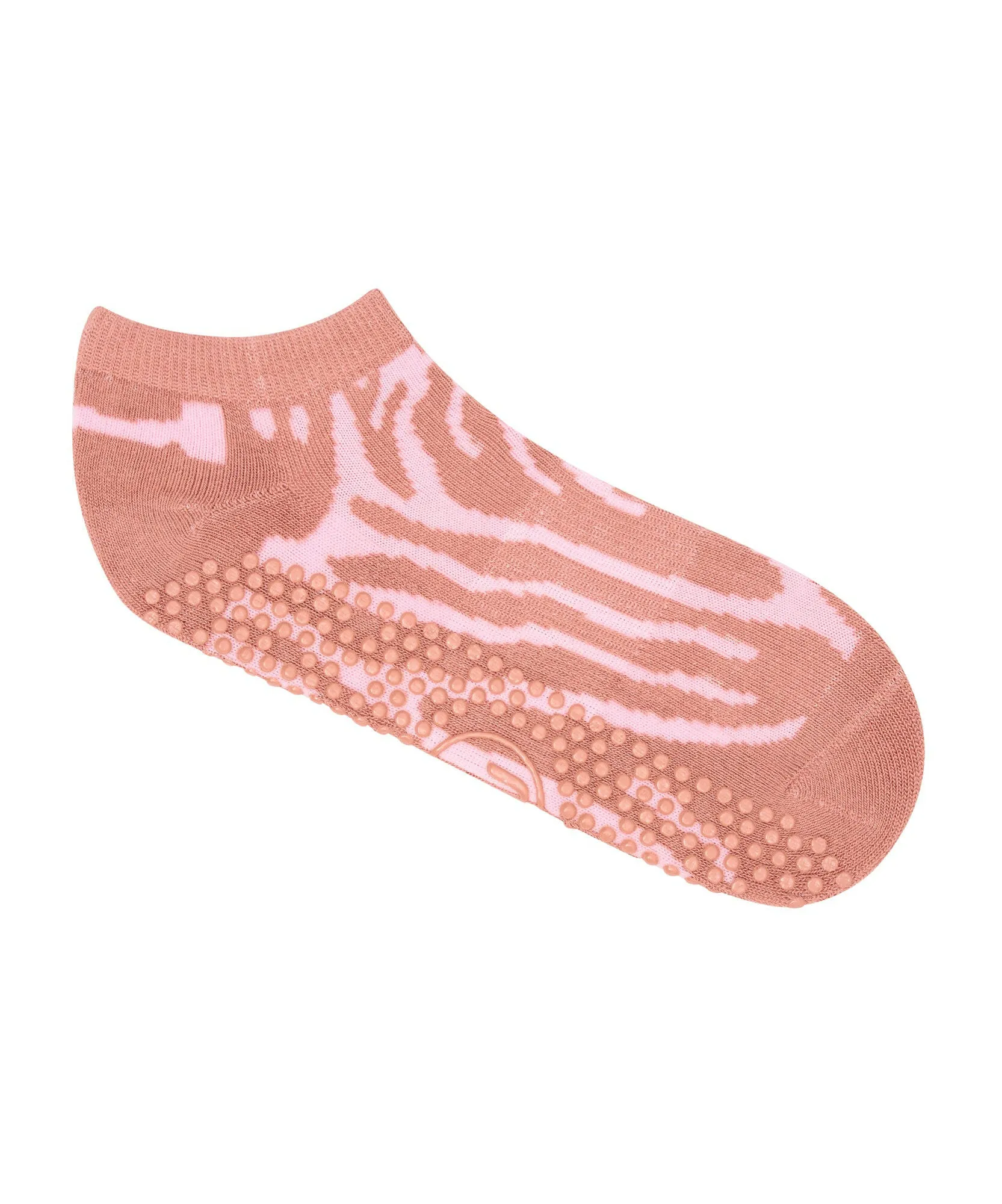 Classic Low Rise Grip Socks - Grapefruit Coral sold by MoveActive product image thumbnail 4