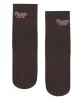 Crew Non Slip Grip Socks - Pilates Club Chocolate sold by MoveActive