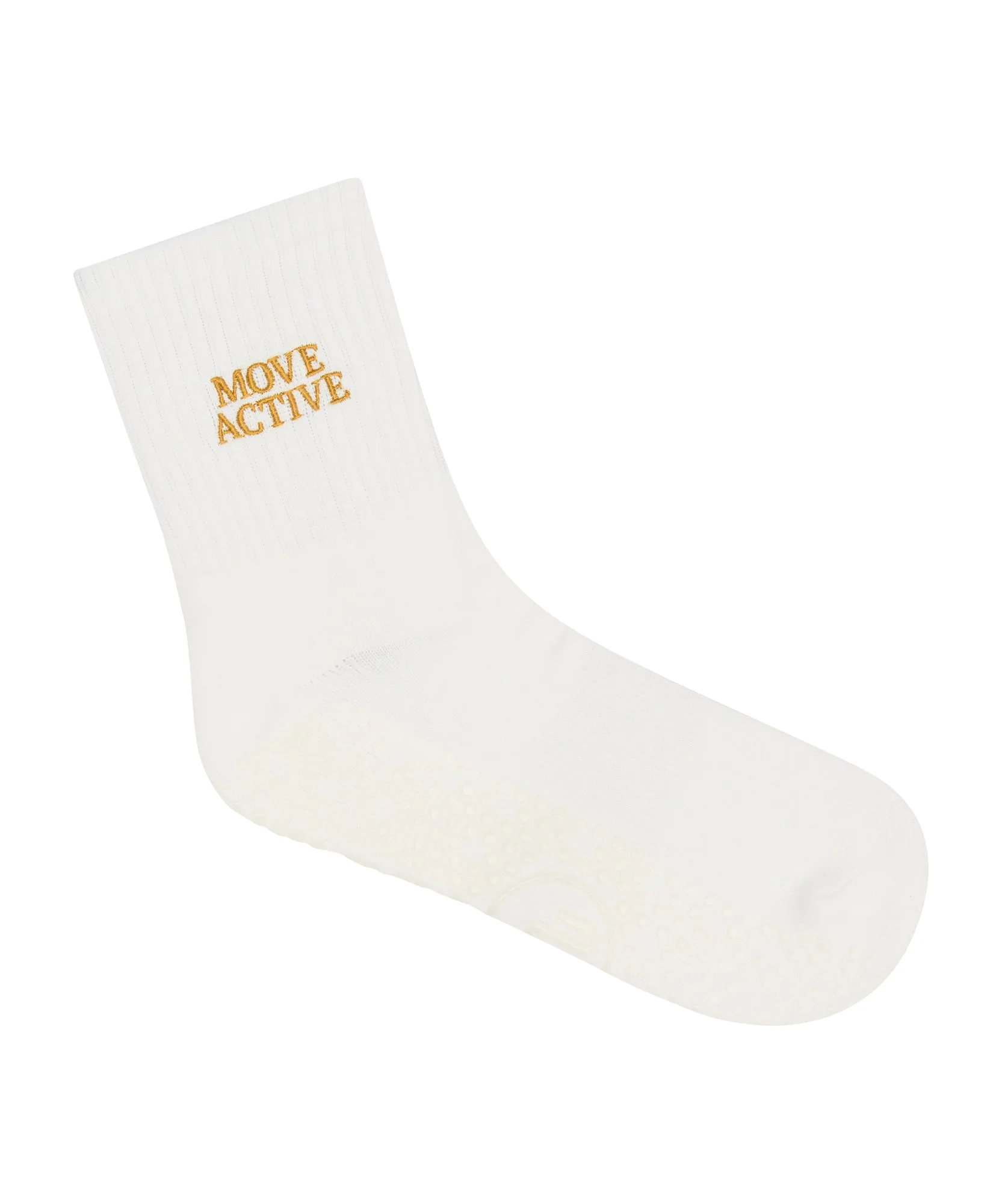 Crew Non Slip Grip Socks - Signature Ivory sold by MoveActive product image thumbnail 4