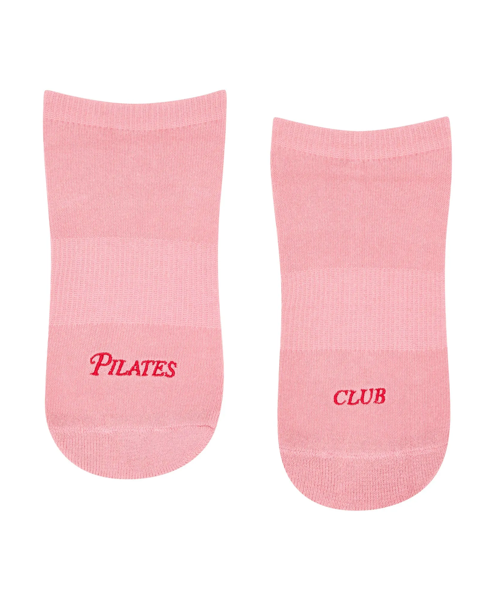 Classic Low Rise Grip Socks - Pilates Club Rose sold by MoveActive