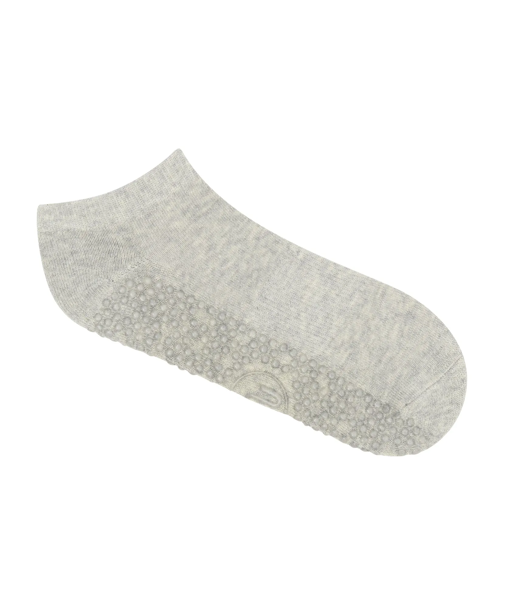 Classic Low Rise Grip Socks - Grey Marle sold by MoveActive product image thumbnail 3