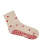 Crew Non Slip Grip Socks - Love Me sold by MoveActive