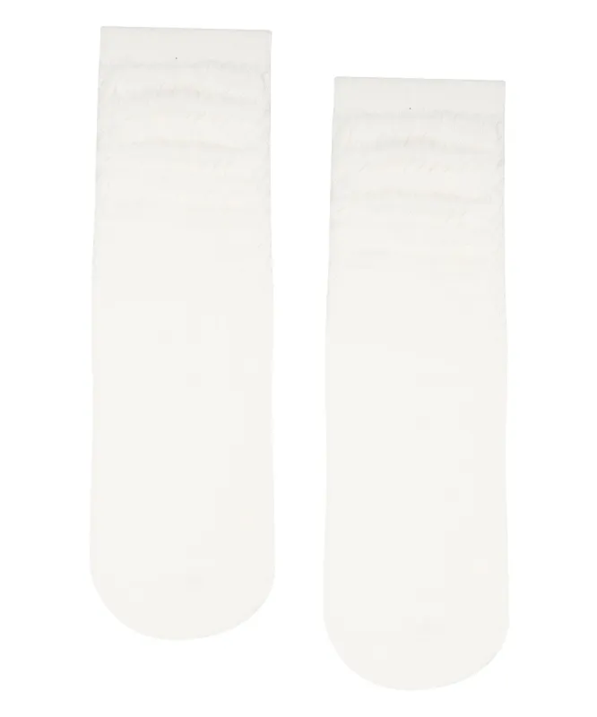 Scrunch Non Slip Grip Socks - Ivory sold by MoveActive