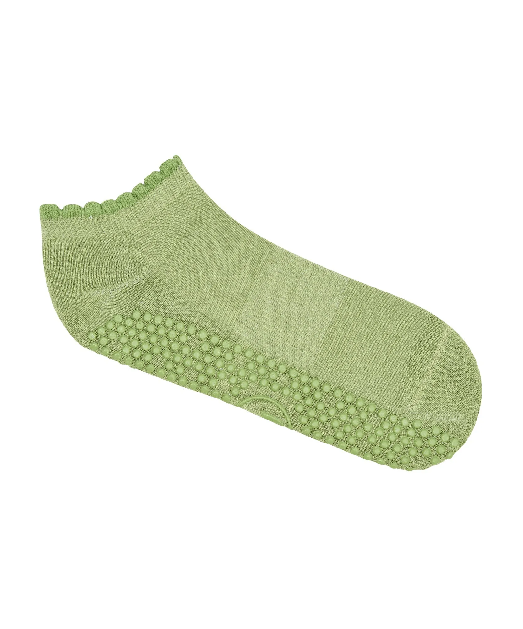Low Rise Grip Socks - Sage Frill sold by MoveActive product image thumbnail 3