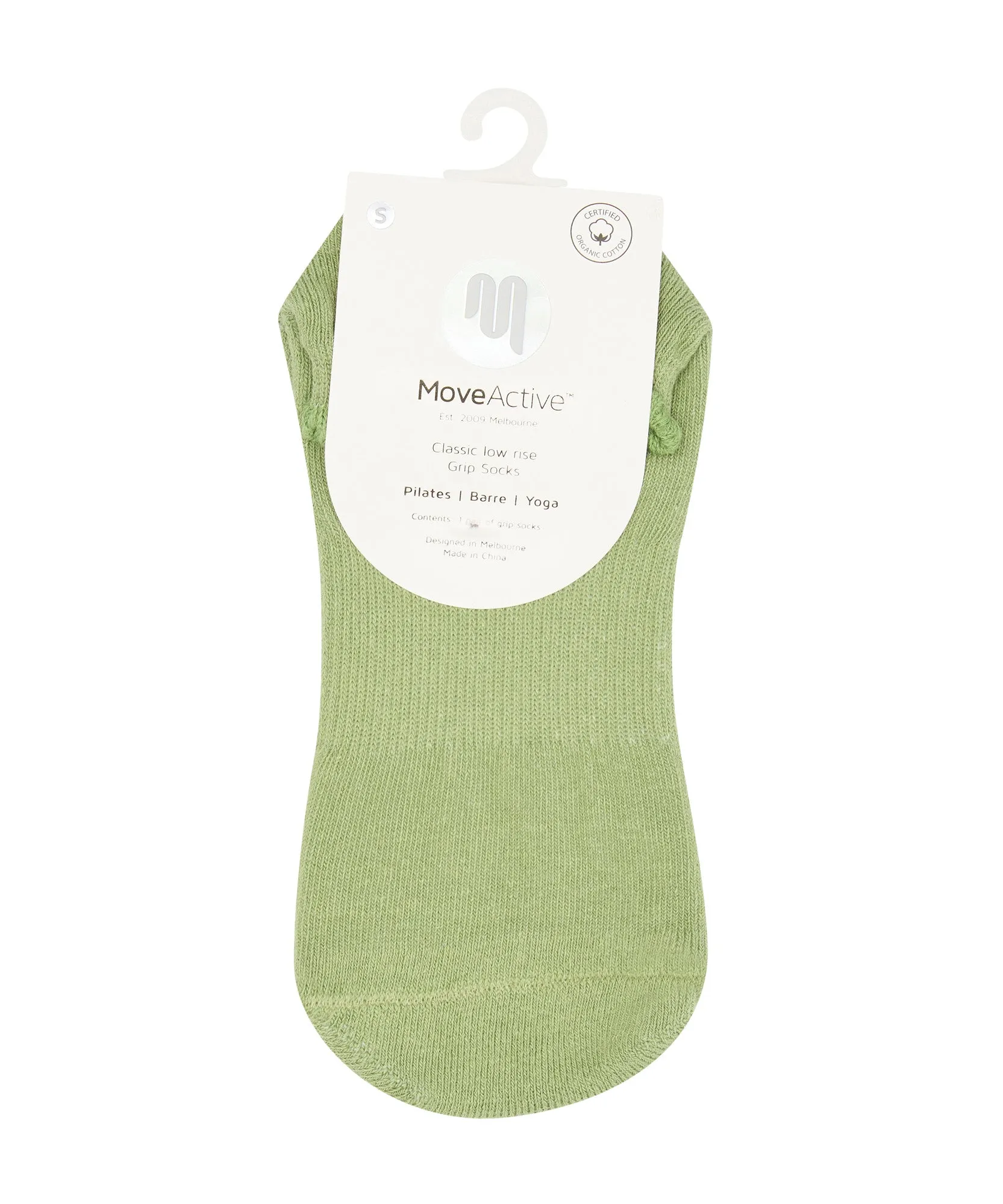 Low Rise Grip Socks - Sage Frill sold by MoveActive product image thumbnail 5