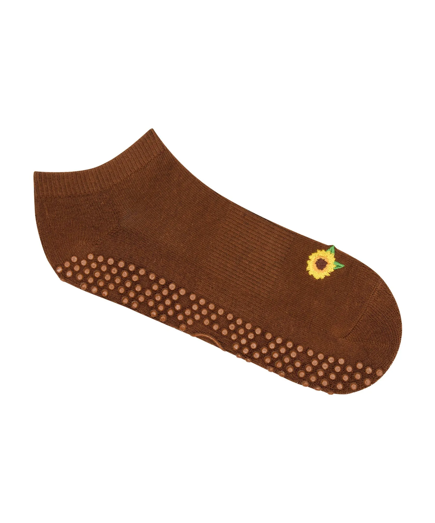 Classic Low Rise Grip Socks - Sunflower Fields sold by MoveActive product image thumbnail 3