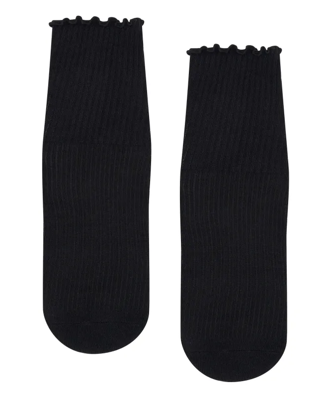 Crew Non Slip Grip Socks - Vintage Black sold by MoveActive