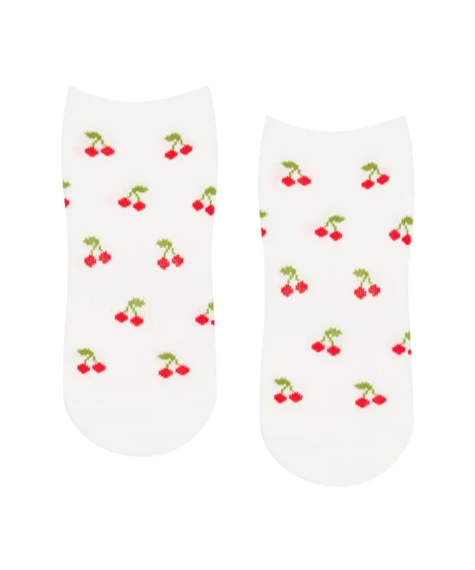 Classic Low Rise Grip Socks - Cherry Pop sold by MoveActive