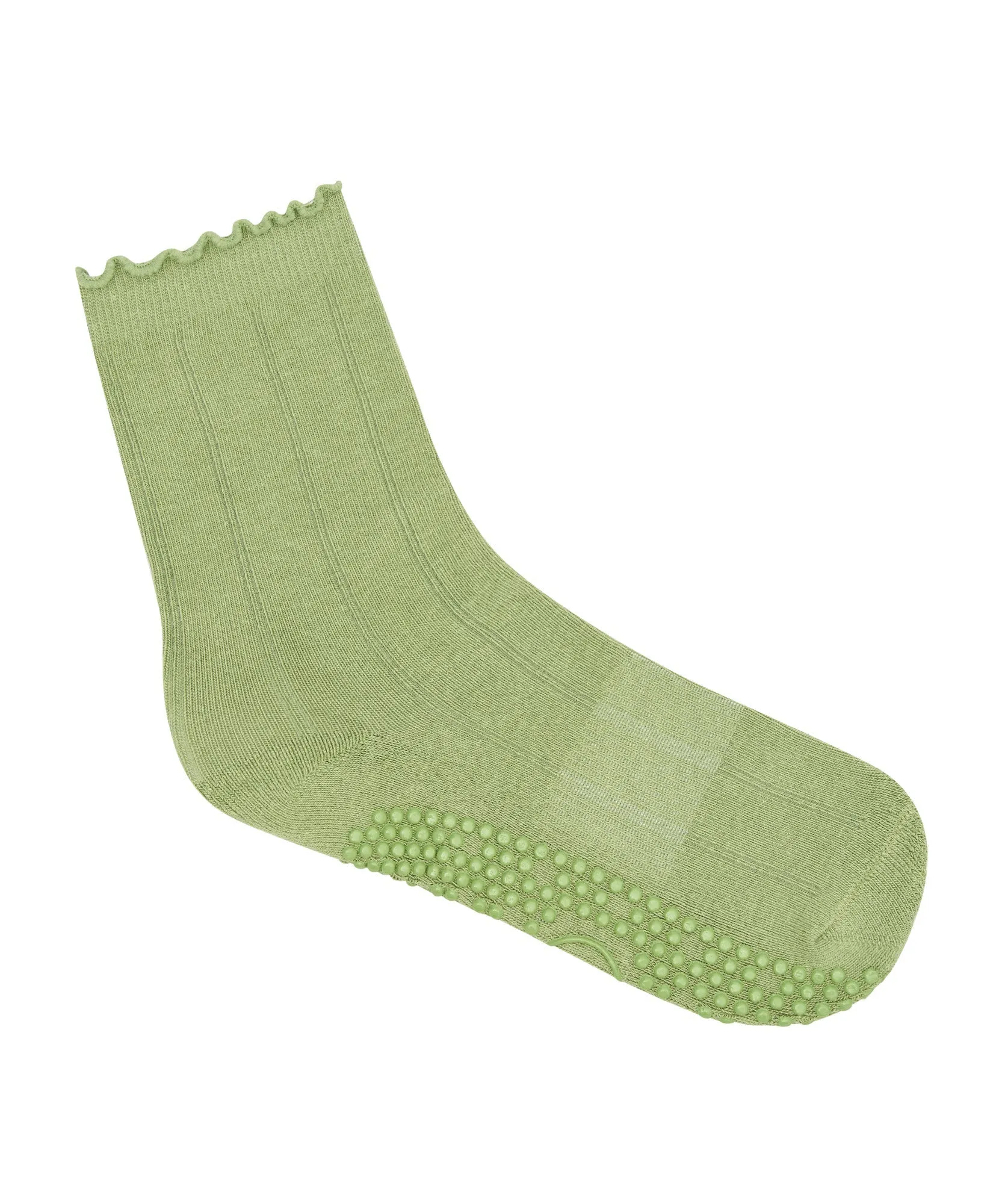 Crew Non Slip Grip Socks - Sage Frill sold by MoveActive product image thumbnail 3