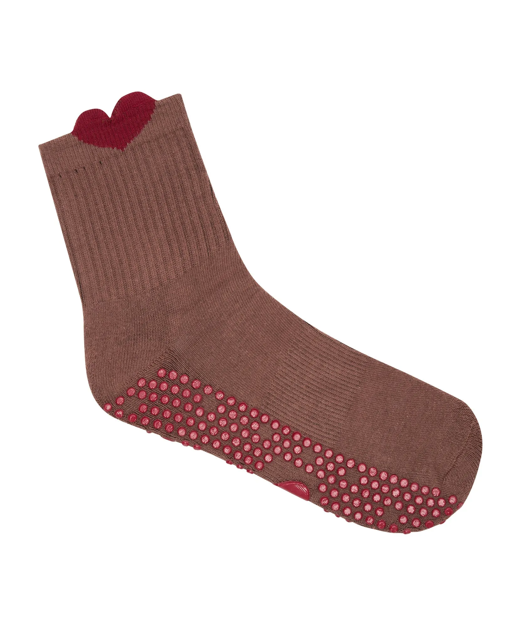 Crew Non Slip Grip Socks - Heartfelt sold by MoveActive product image thumbnail 3