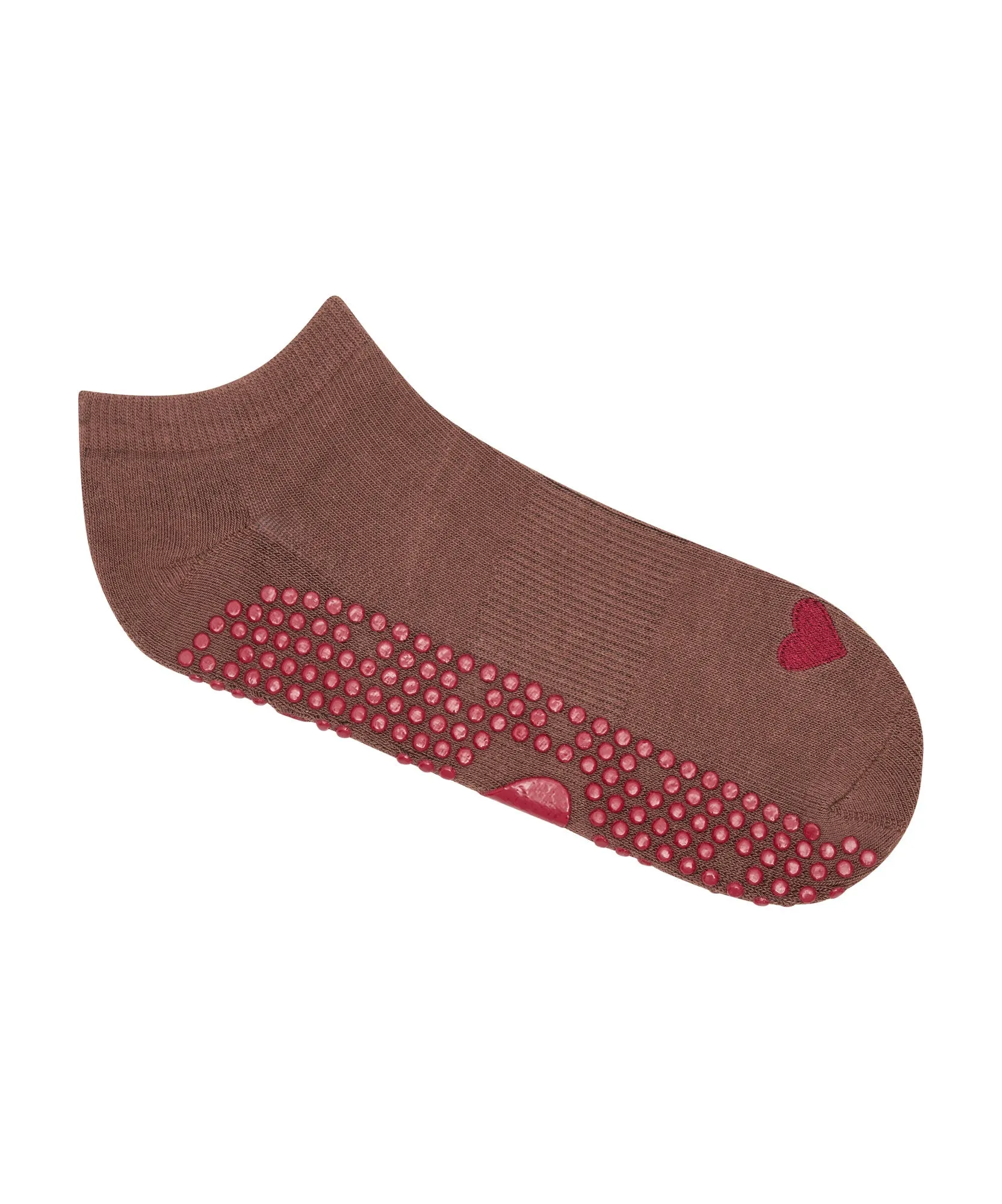 Classic Low Rise Grip Socks - Heartfelt sold by MoveActive product image thumbnail 3