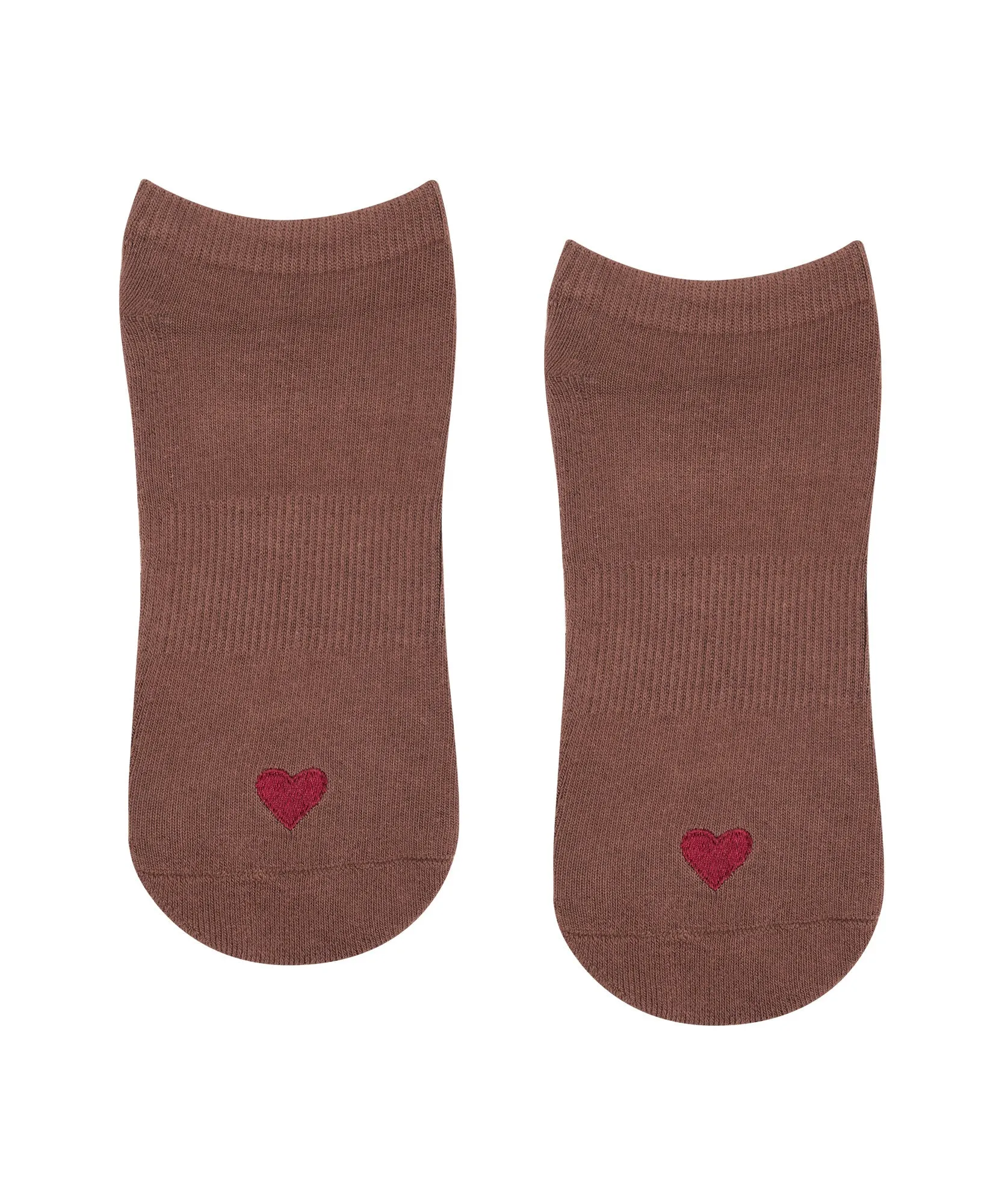 Classic Low Rise Grip Socks - Heartfelt sold by MoveActive product image thumbnail 2