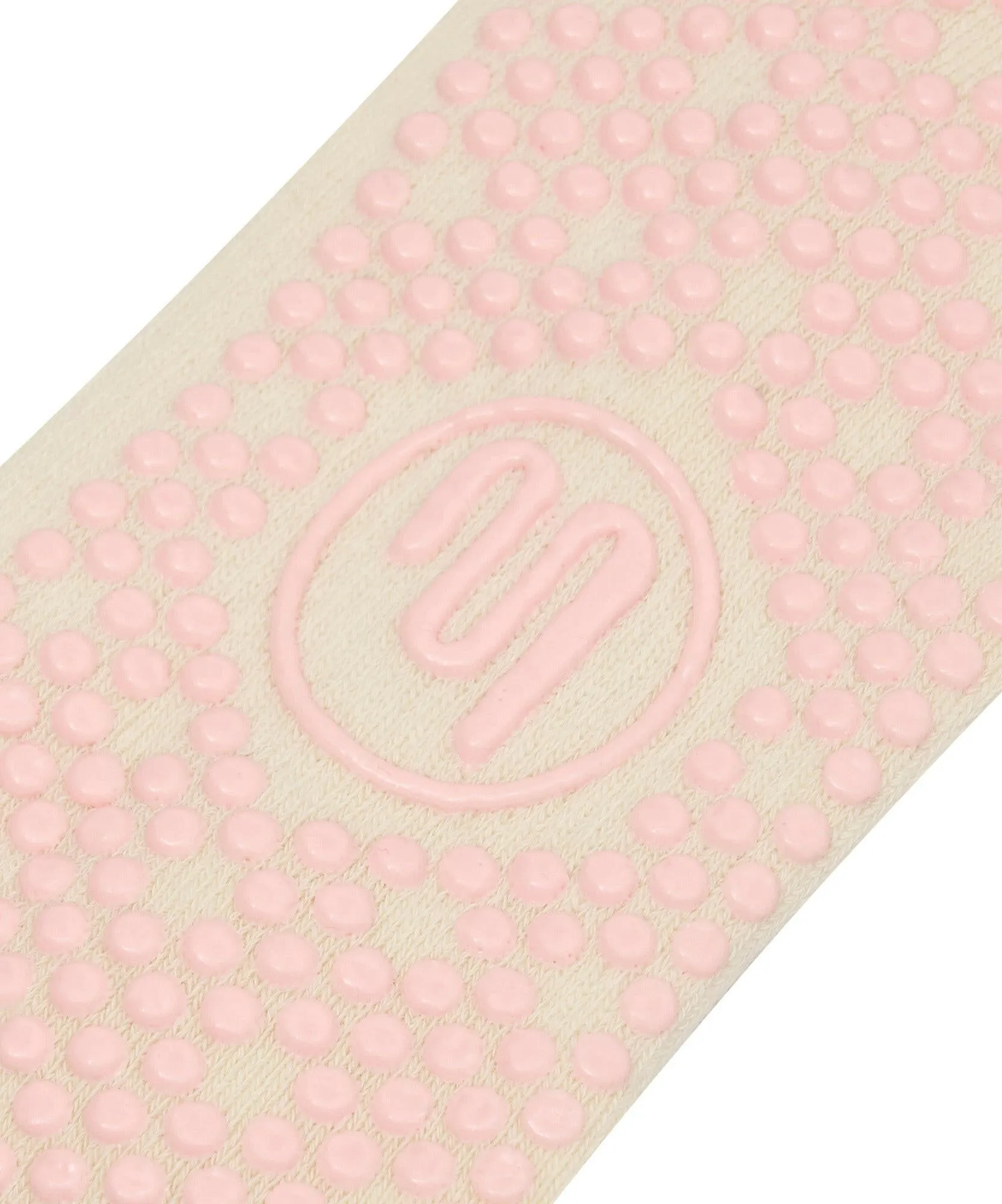 Crew Non Slip Grip Socks - Stripe Vanilla & Sage sold by MoveActive product image thumbnail 5