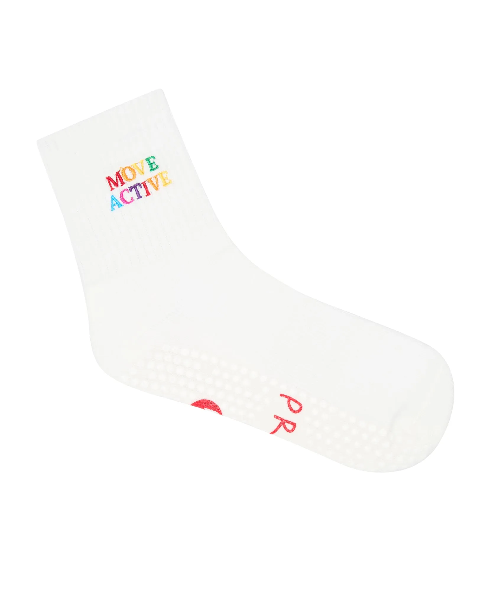 Crew Grip Socks - Signature Rainbow Ivory sold by MoveActive product image thumbnail 3