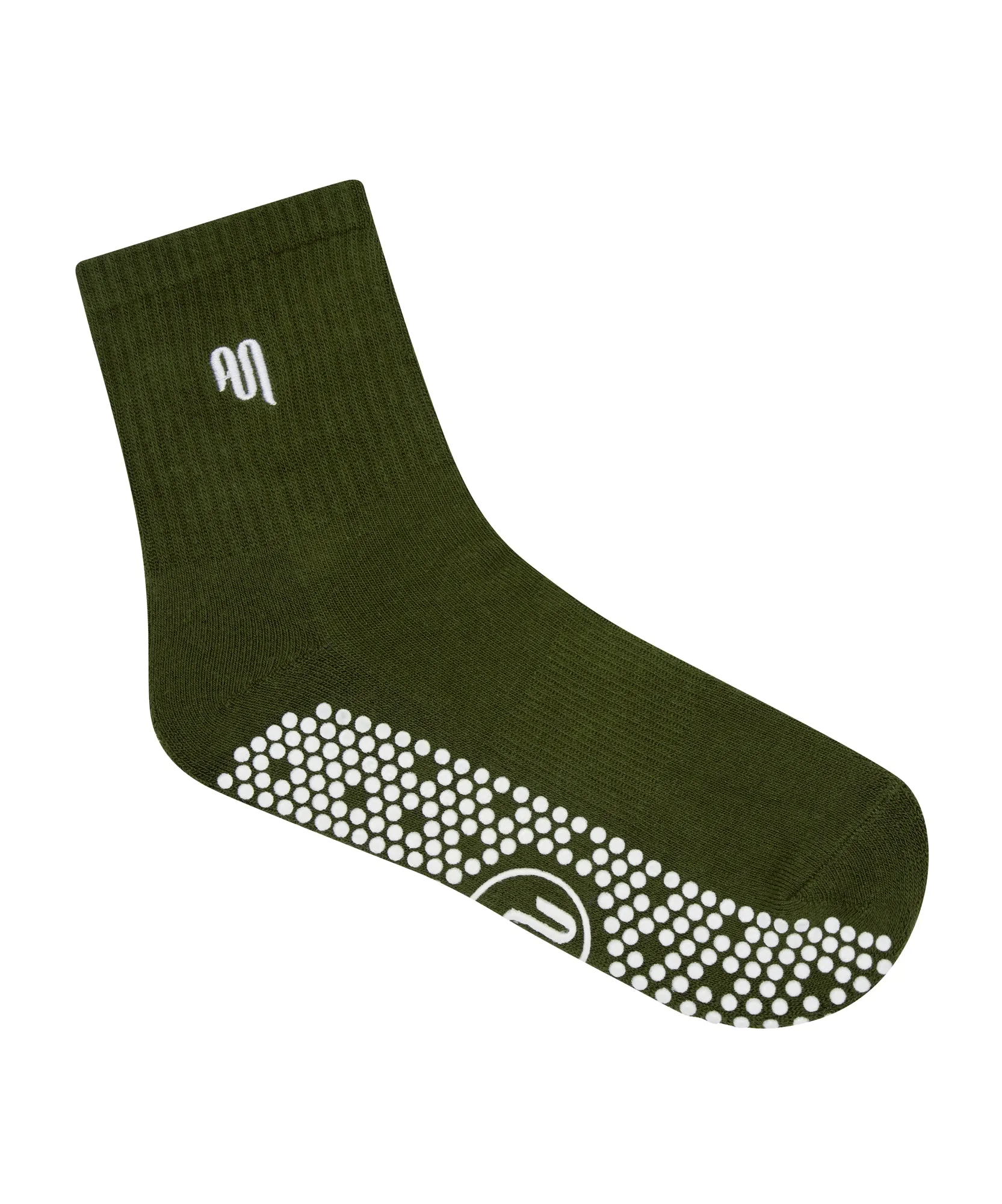 Crew Non Slip Grip Socks - MoveActive Khaki sold by MoveActive product image thumbnail 3
