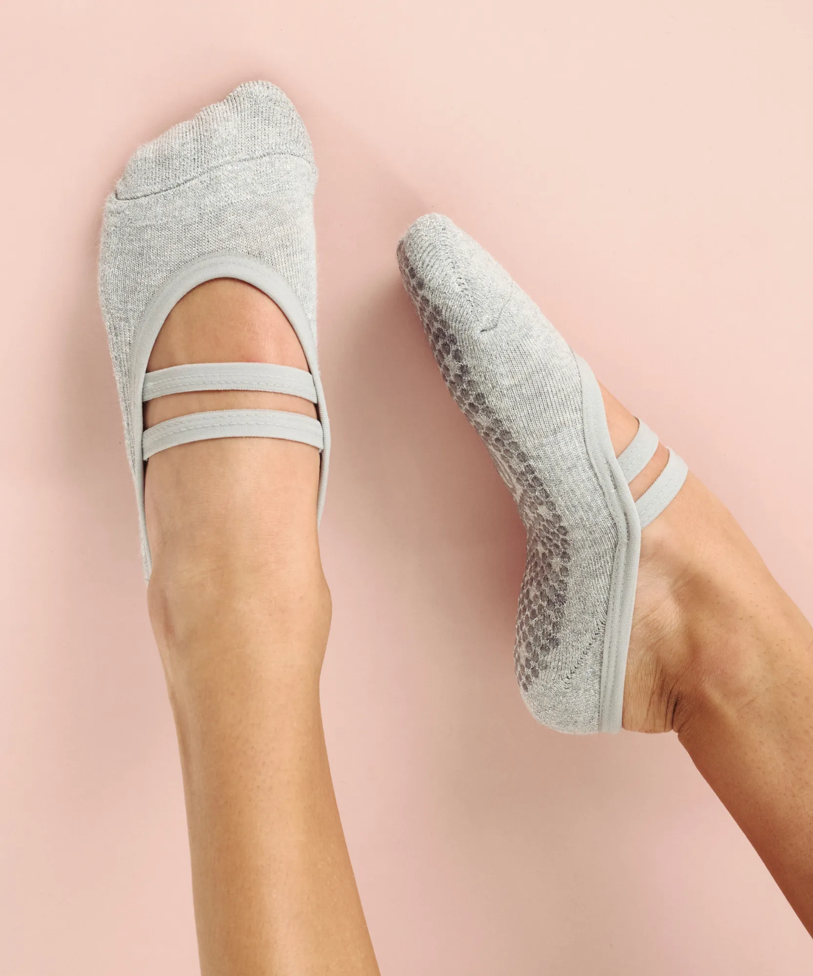 Ballet Non Slip Grip Socks - Starlight sold by MoveActive