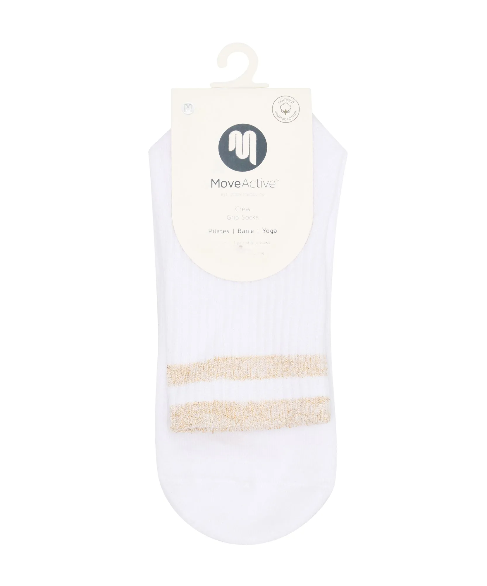 Crew Non Slip Grip Socks - Neon Nights Stripe sold by MoveActive product image thumbnail 5