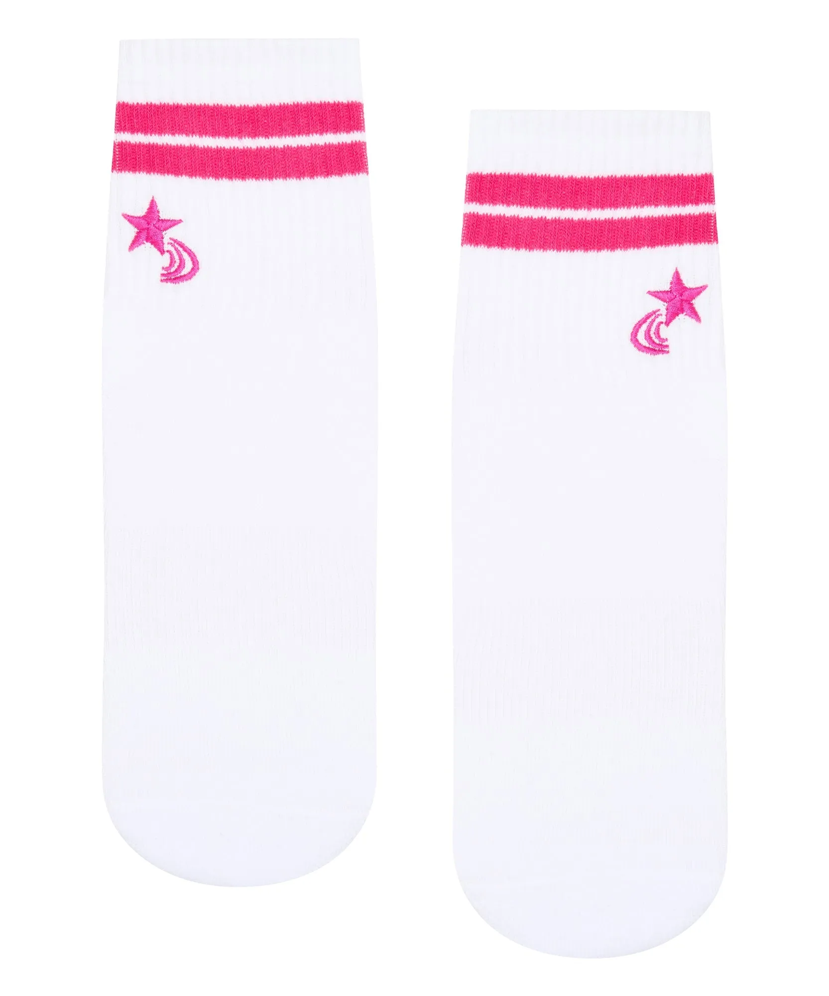 Crew Non Slip Grip Socks - Neon Pink Stripe sold by MoveActive product image thumbnail 2