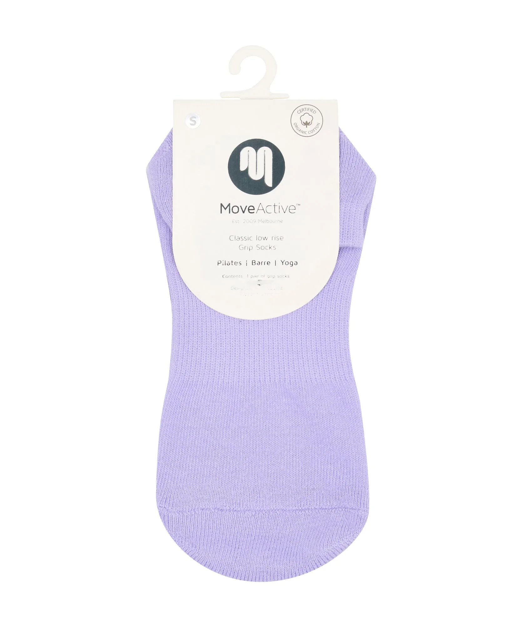 Classic Low Rise Grip Socks - Purple Rain sold by MoveActive product image thumbnail 5