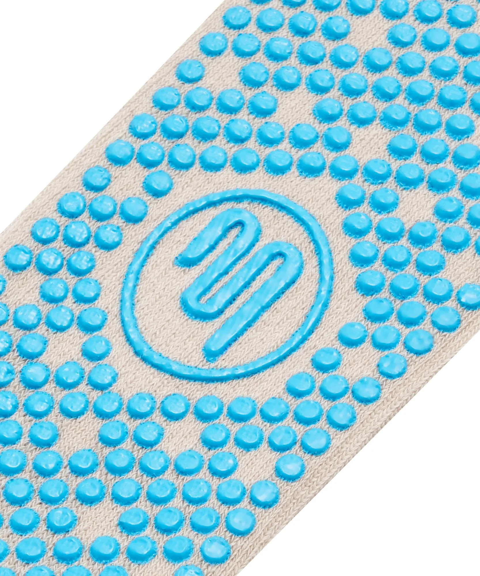 Crew Non Slip Grip Socks - Pilates Club Stone sold by MoveActive product image thumbnail 4