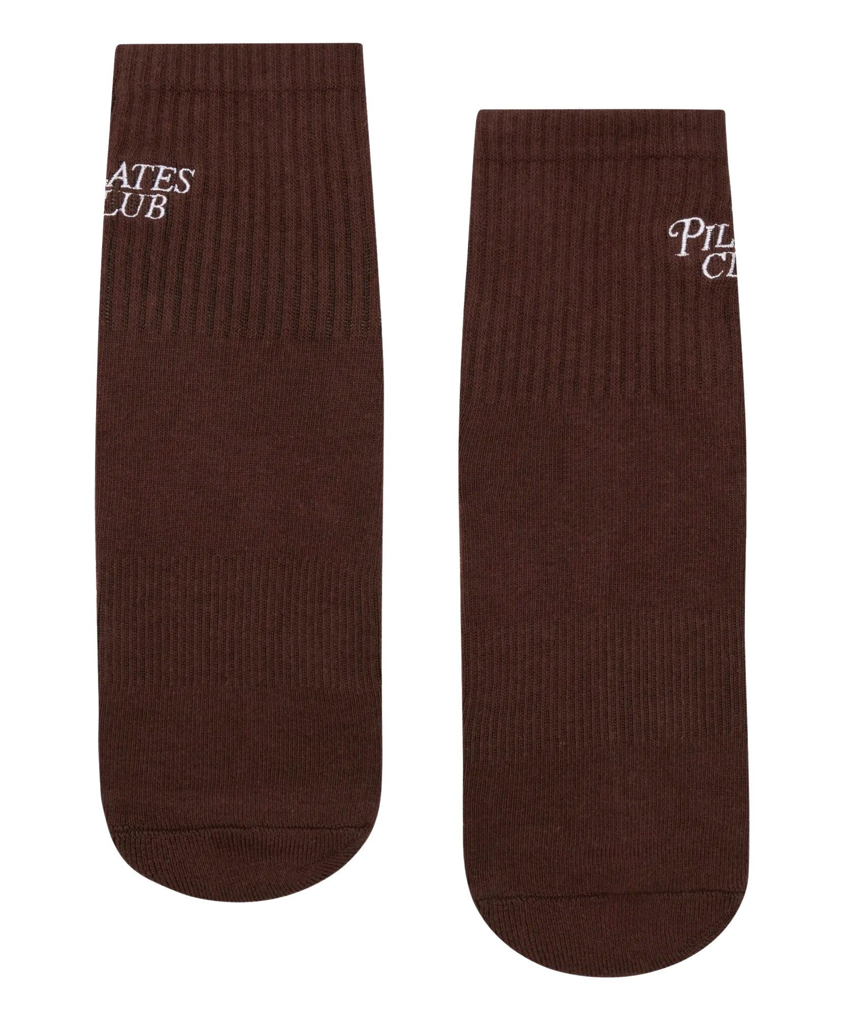 Crew Non Slip Grip Socks - Pilates Club Brown sold by MoveActive product image thumbnail 3