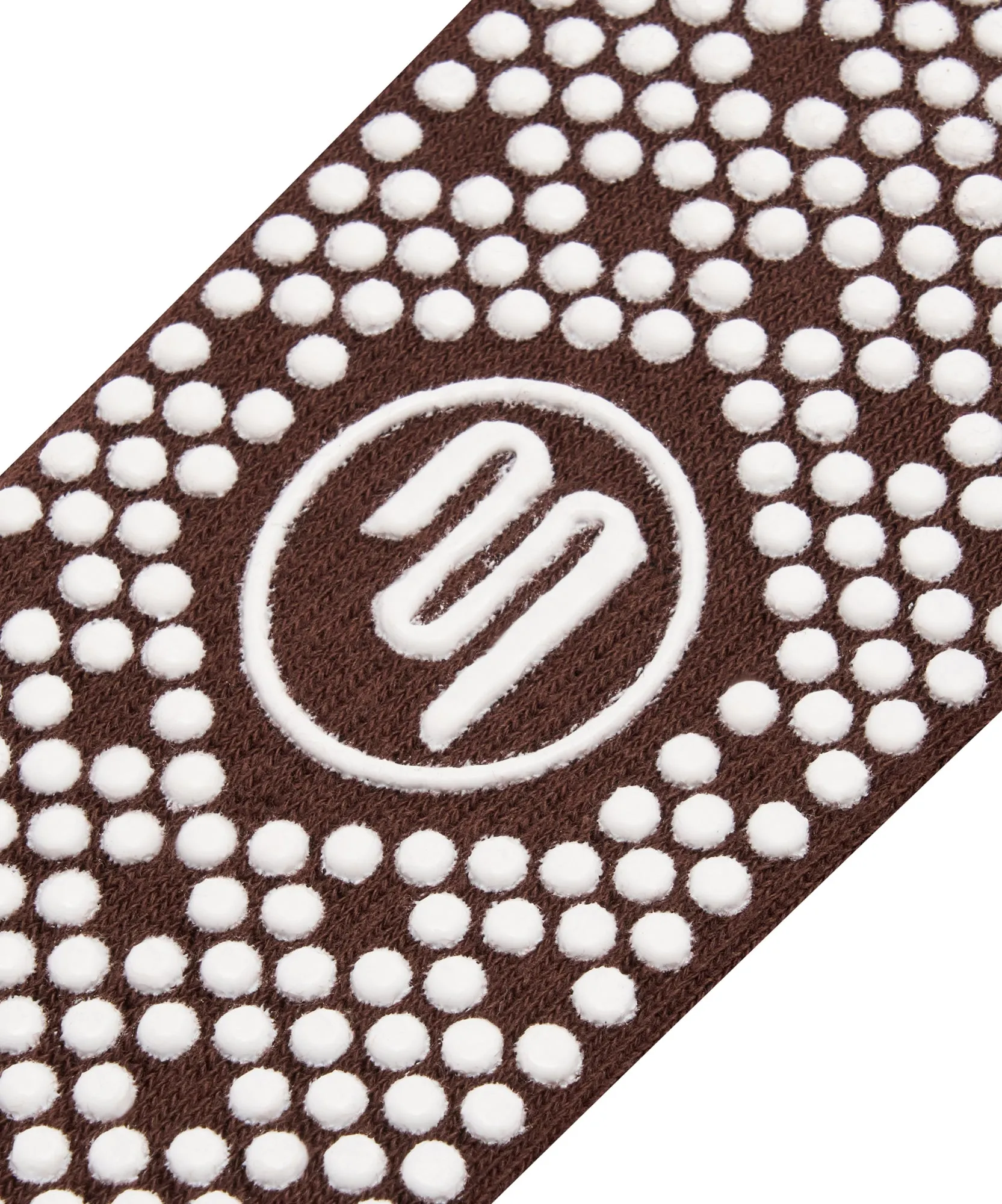 Crew Non Slip Grip Socks - Pilates Club Brown sold by MoveActive product image thumbnail 4