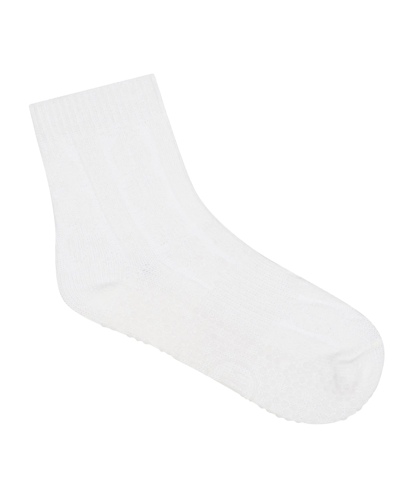 Crew Non Slip Grip Socks - Cable-Knit Ivory sold by MoveActive product image thumbnail 3