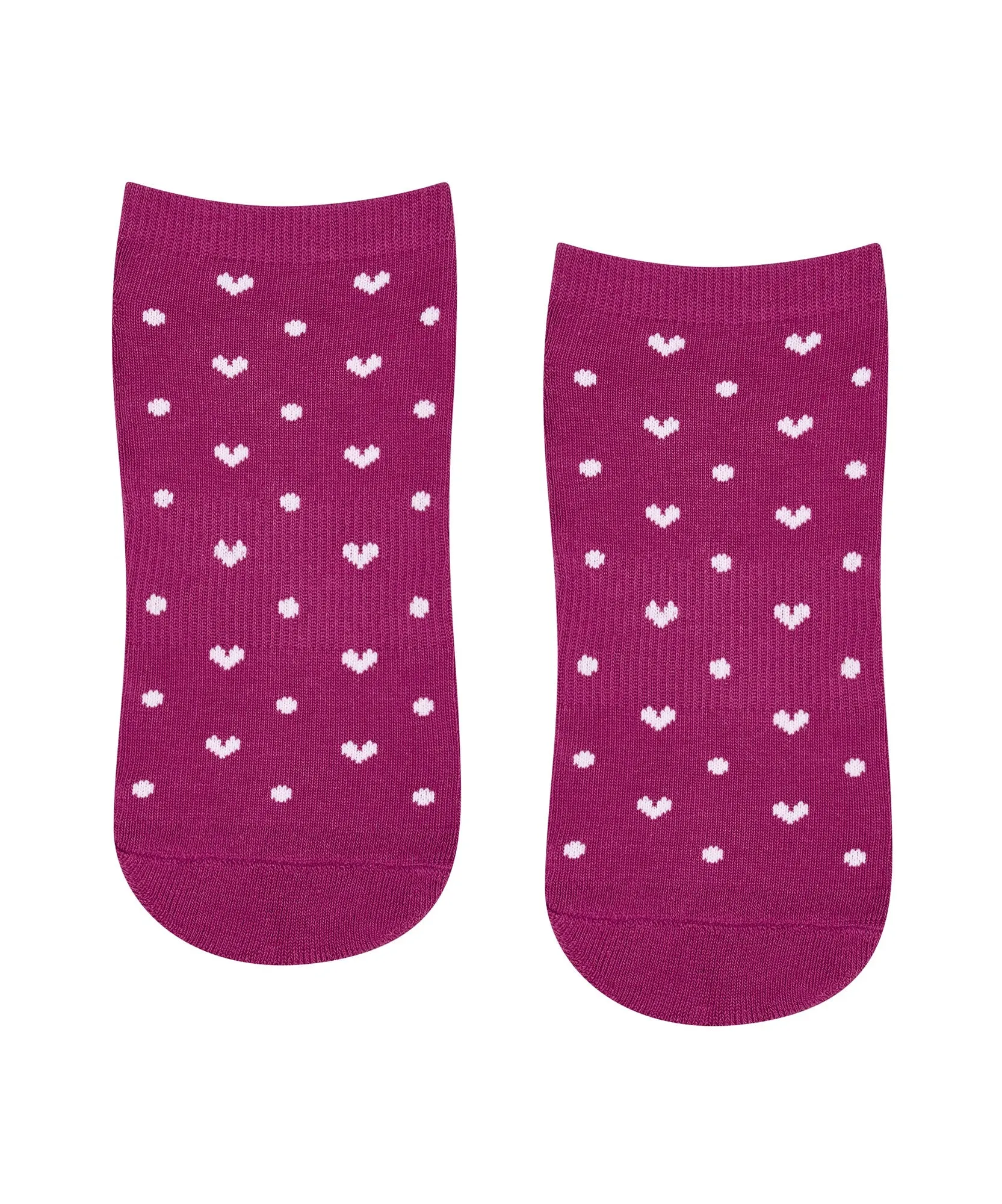 Classic Low Rise Grip Socks - Speckled Fuchsia sold by MoveActive product image thumbnail 2