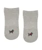Classic Low Rise Grip Socks - Cosy Pup Marle Grey sold by MoveActive
