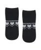 Classic Low Rise Grip Socks - Alpine Heart Midnight sold by MoveActive