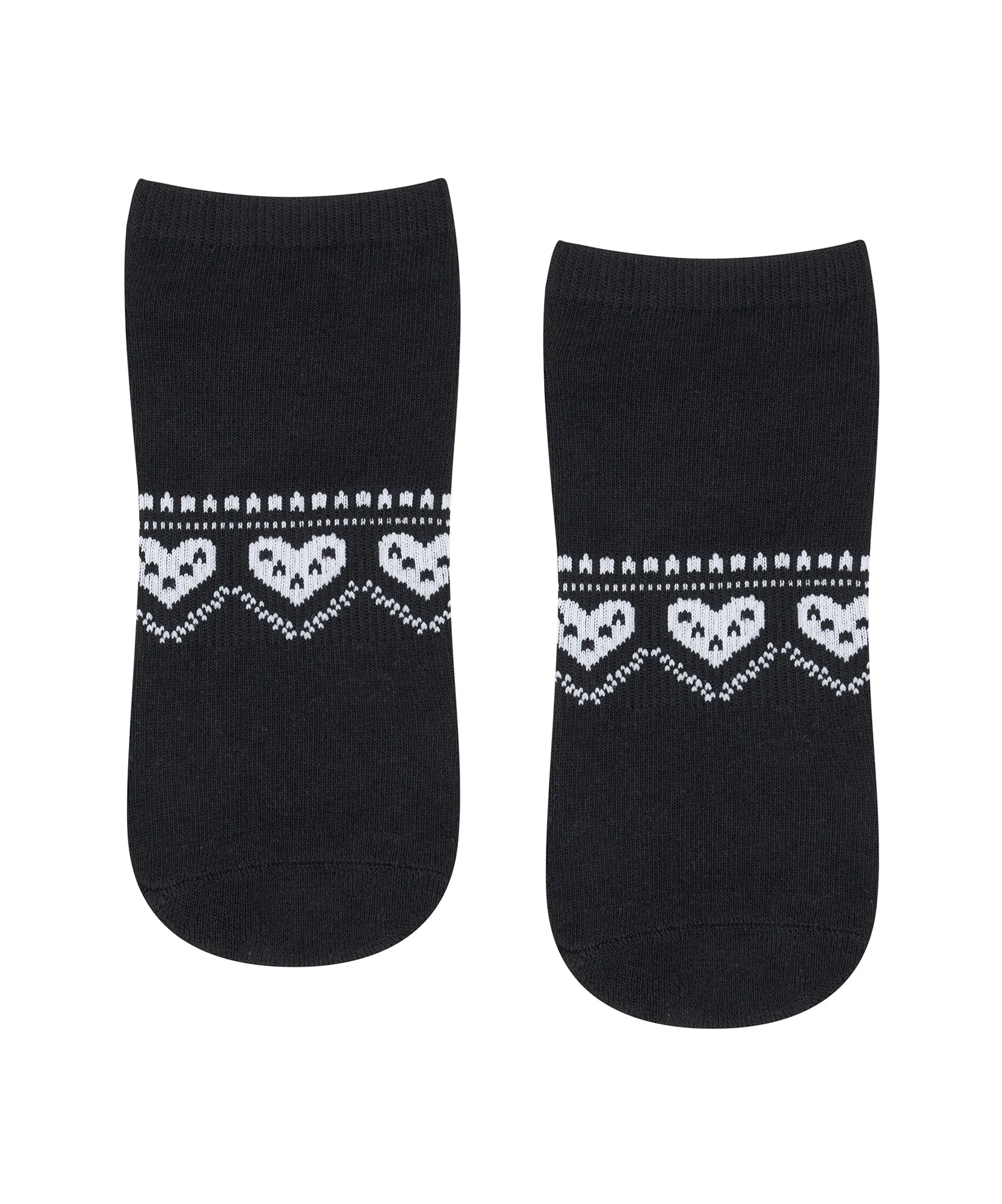 Classic Low Rise Grip Socks - Alpine Heart Midnight sold by MoveActive product image thumbnail 2